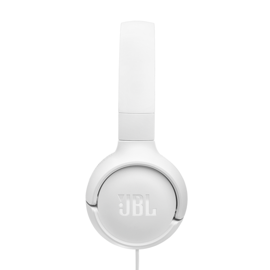 JBL Tune 520C USB-C - White - Hi-Res wired on-ear headphones - Front